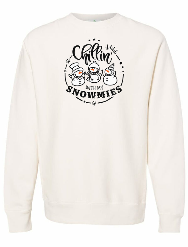 Chillin With My Snowmies Crewneck
