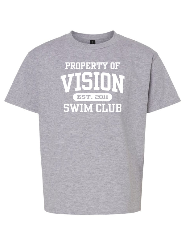 Property Of Vision Swim Tee - Youth