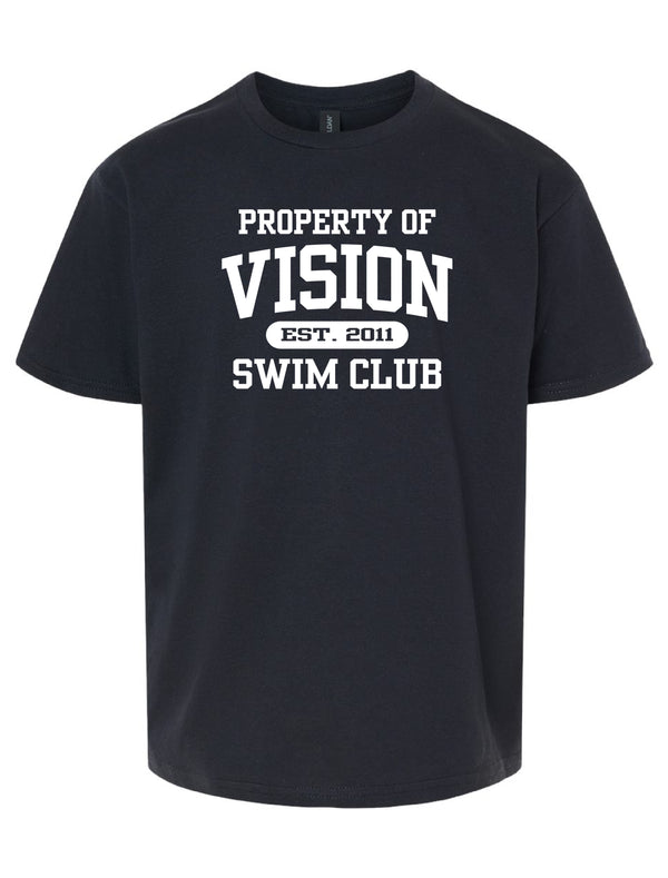 Property Of Vision Swim Tee - Youth
