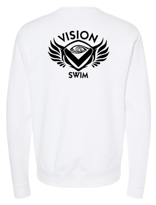 Vision Swim Logo Crewneck - Adult