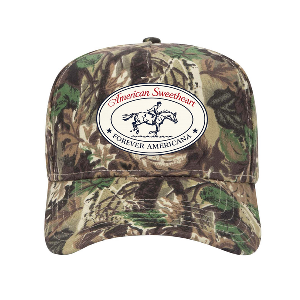 American Sweetheart Camo Trucker Hat