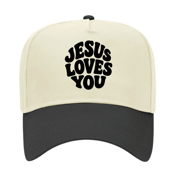 Jesus Loves You Retro Trucker Hat