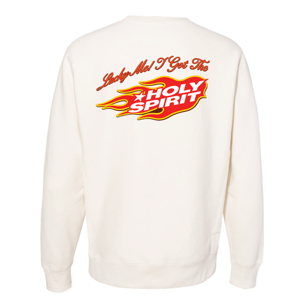 Lucky Me I Got The Holy Spirit Crewneck