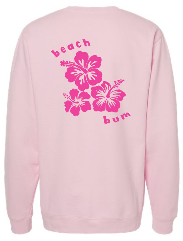 Beach Bum Flower Crewneck