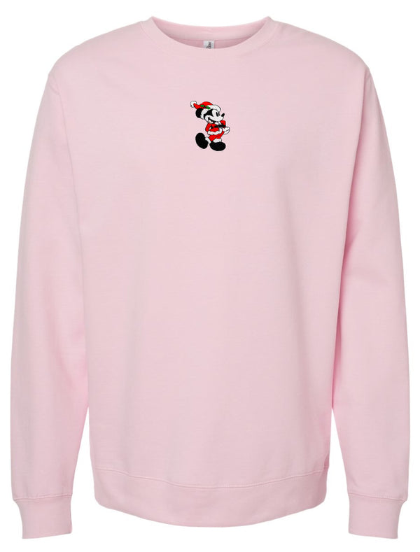 Embroidered Mouse Crewneck