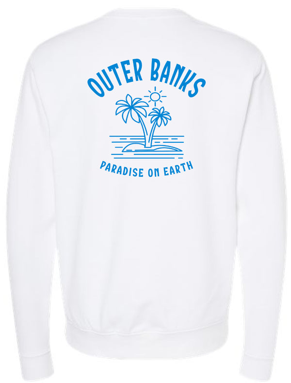Outer Banks Palm Trees Crewneck